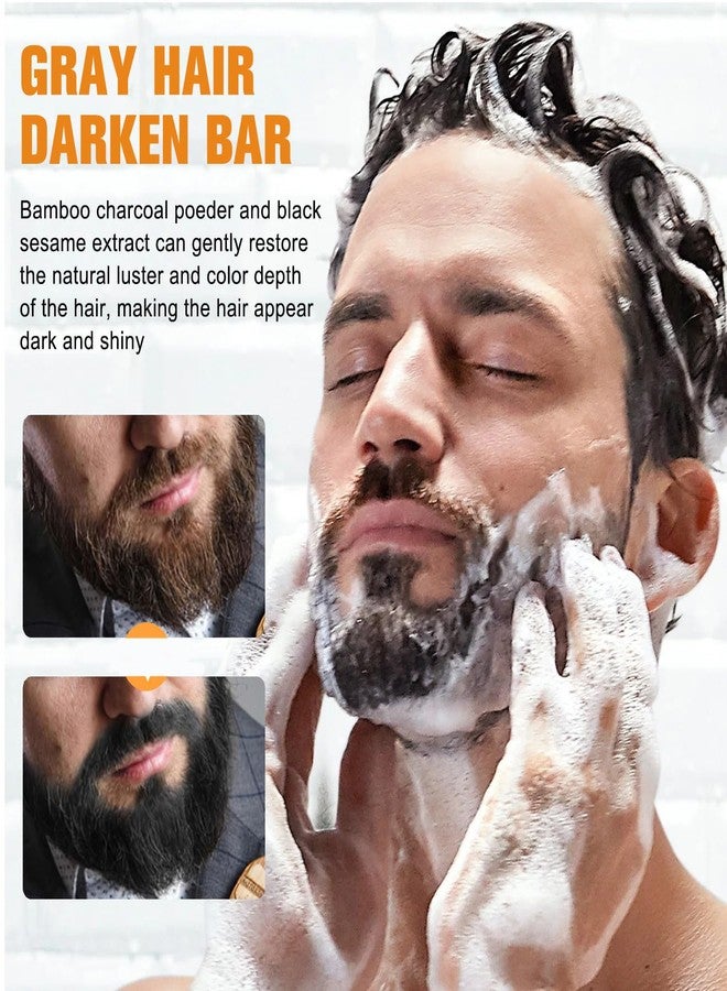 Hogitpe Gray Hair Reverse Bar，Mane Gray Reverse Bar, Shampoo Soap for Women and Men (2 PCS) - Image 3